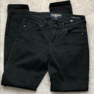 Size 6/28 Lucky Brand Sofia Skinny Black Jeans